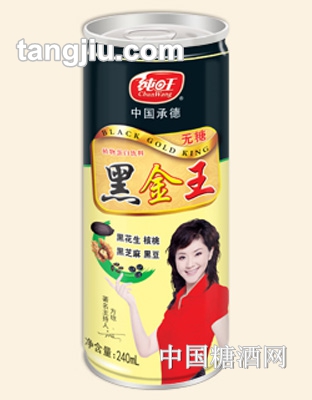 纯旺（无糖）黑金王240ml