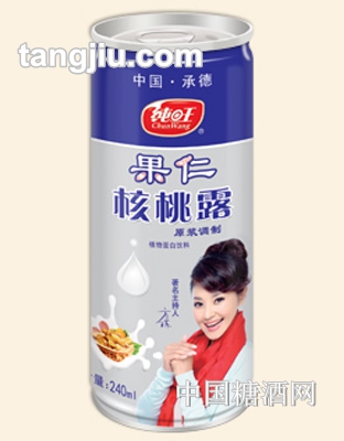 纯旺果仁核桃露240ml