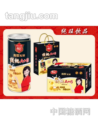 纯旺原浆核桃A+6-240ml