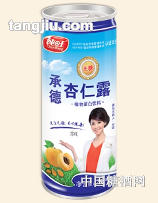 纯旺（无糖）杏仁露240ml