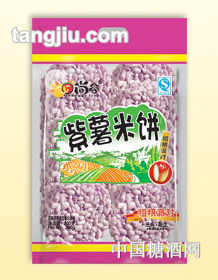 尚谷牌紫薯米饼200g