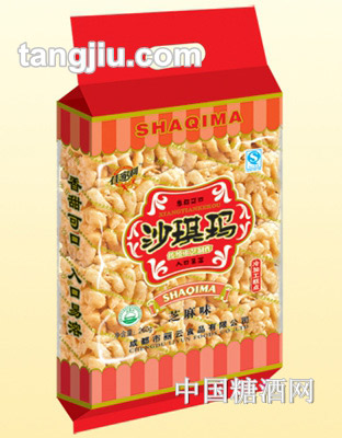 佳家利沙琪玛芝麻味260g