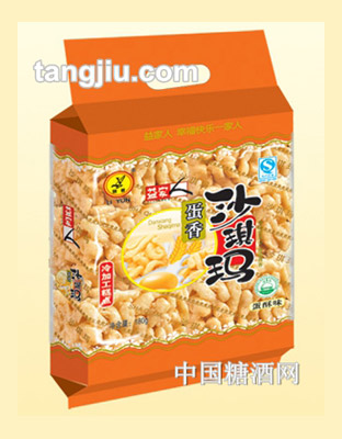 益家人沙琪玛蛋酥味180g