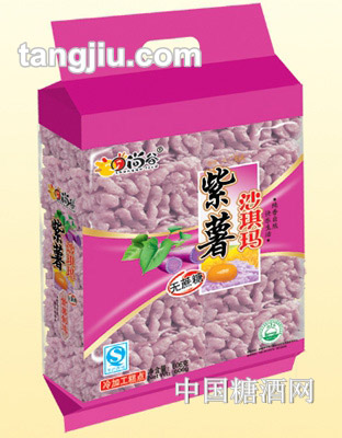 尚谷牌紫薯沙琪玛608g