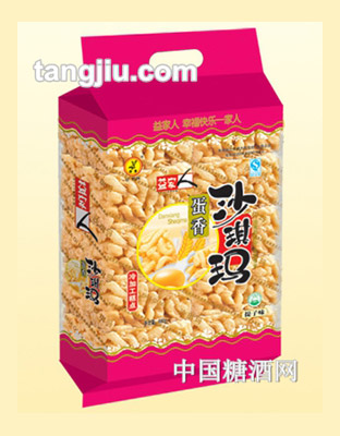 益家人沙琪玛提子味608g