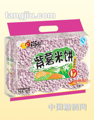 尚谷牌紫薯米饼300g