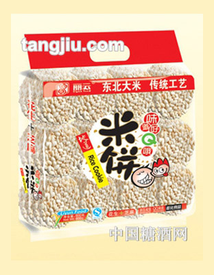 丽云米饼（花生+芝麻味）600g