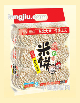 丽云米饼（花生+芝麻味）450g