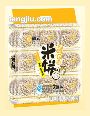 芝麻味丽云米饼600g