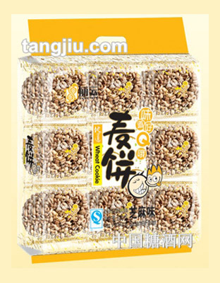 芝麻味丽云麦饼600g