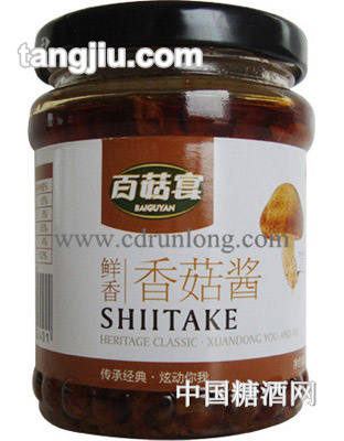 百菇宴蘑菇酱之鲜香香菇酱175g