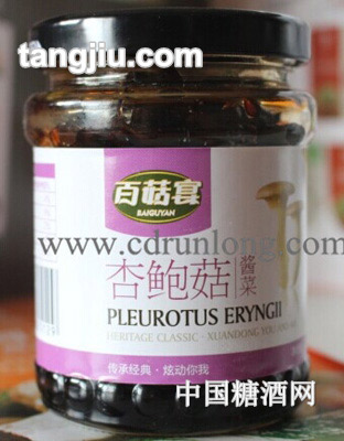 百菇宴蘑菇酱菜之杏鲍菇175g