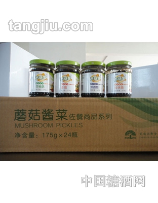 百菇宴蘑菇酱菜佐餐尚品系列24瓶175g