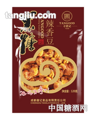 唐记黑糖香辣豆120g