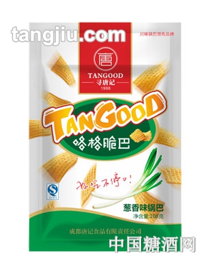 唐记咯格脆吧锅巴（香葱味）108g
