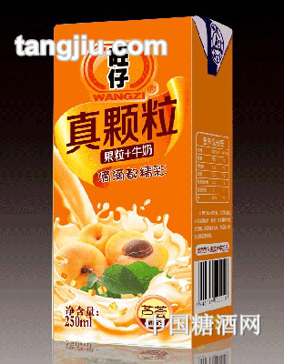 旺仔真颗粒黄桃味250ml
