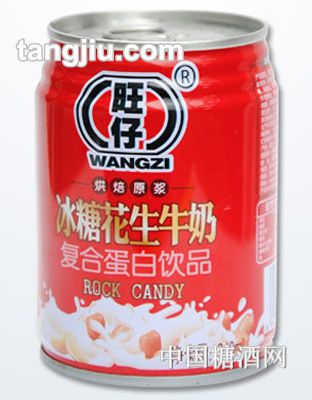 旺仔冰糖花生牛奶罐装240ml