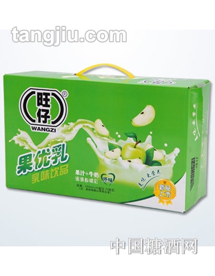旺仔果优乳饮料盒装