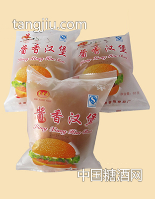麦香园酱香汉堡称重