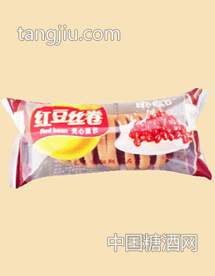红豆丝卷夹心面包散装