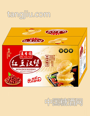 麦香园红豆汉堡