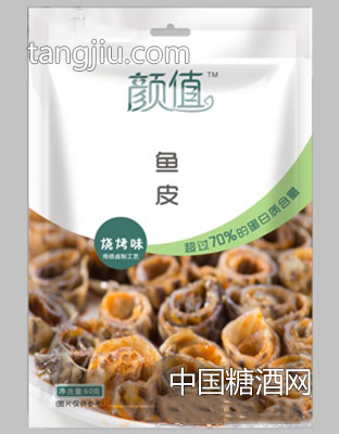 颜值鱼皮烧烤味60g