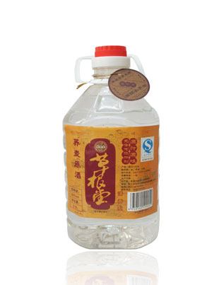 纯粮食酒散装白酒 简装苦荞麦白酒 草根堂荞麦酒 50度2