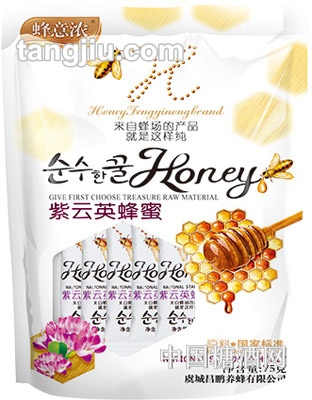 蜂意浓紫云英蜂蜜75克