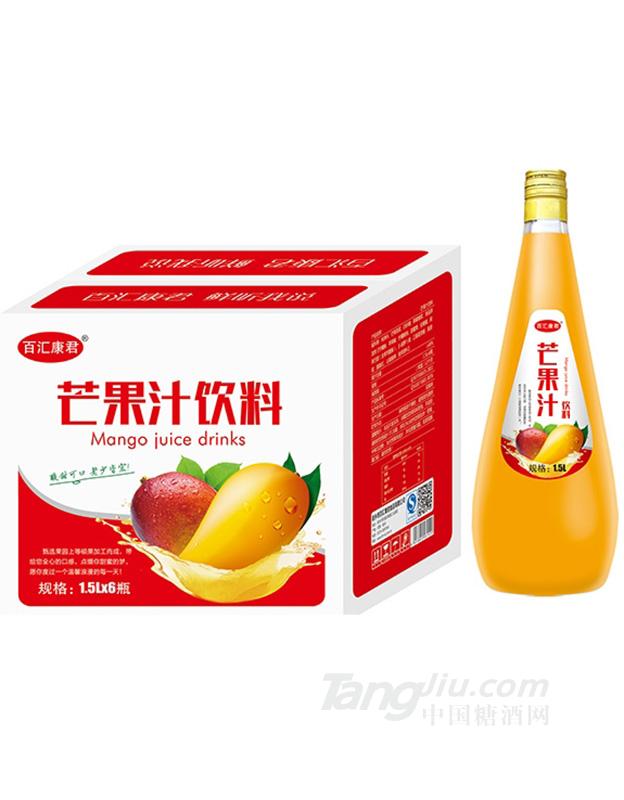 百汇康君 芒果汁饮料 1.5L