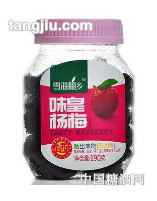 雪海梅乡鲜汁味皇杨梅190g