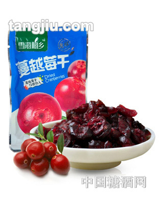 雪海梅乡无核蔓越莓干105g