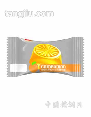 果酱夹心嗜喱（香橙味)