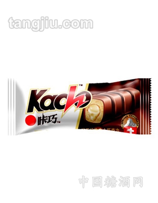 咔巧谷物夹心巧克力(方形花生味)