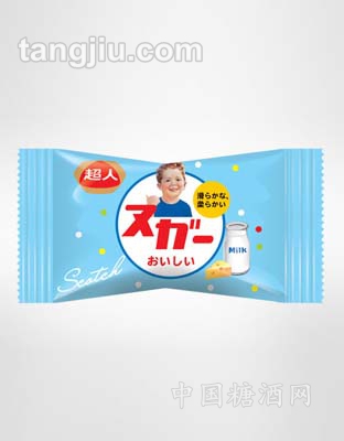 美滋牛奶糖蓝色包装
