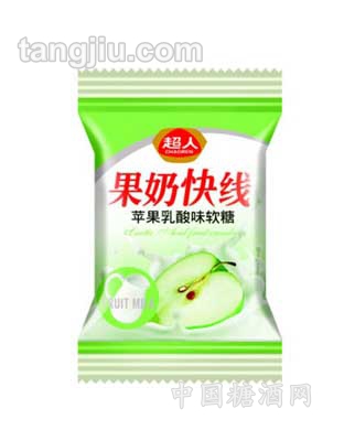 果奶快线糖绿色