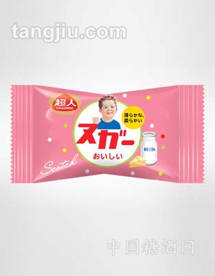 美滋牛奶糖粉色包装