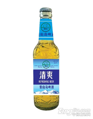 秦山岛啤酒清爽型瓶装