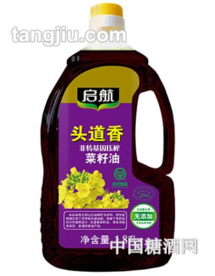 启航头道香菜籽油1800ml