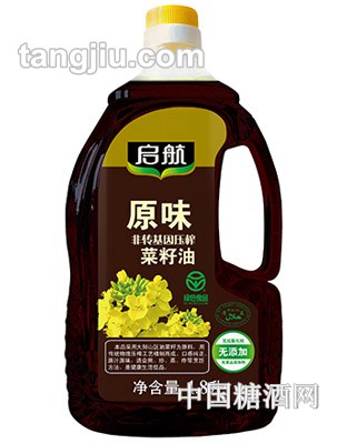 启航原味菜籽油1800ml