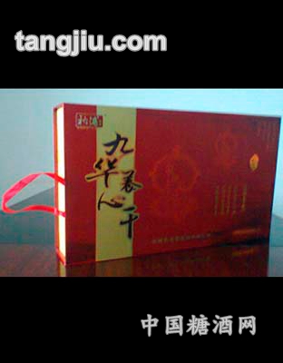 九华养心干中档礼盒红色