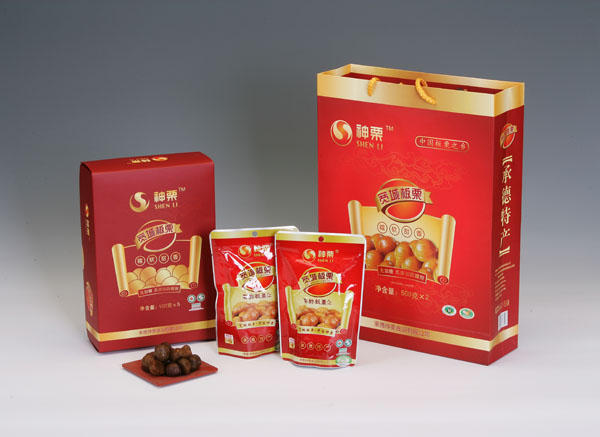 承德特产 天然绿色食品 精品板栗礼盒