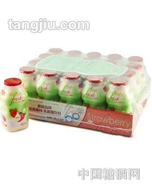 界界乐乳酸菌饮料（草莓）100ml-20瓶