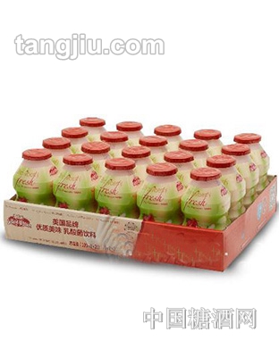 界界乐乳酸菌饮料草莓味100ml-20瓶