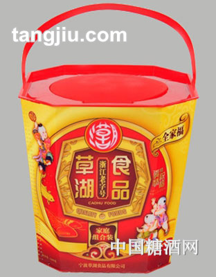 草湖全家福组合礼桶