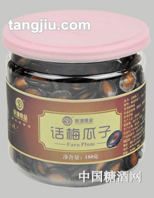 草湖话梅瓜子180g