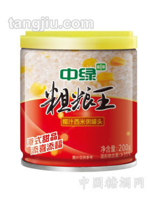 中绿粗粮王椰汁西米粥罐头200g