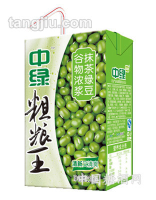 中绿粗粮王抹茶绿豆250ml