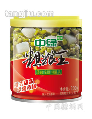 中绿粗粮王蒟蒻绿豆粥罐头200g