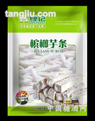 绿记速冻蔬菜槟榔芋条1kg