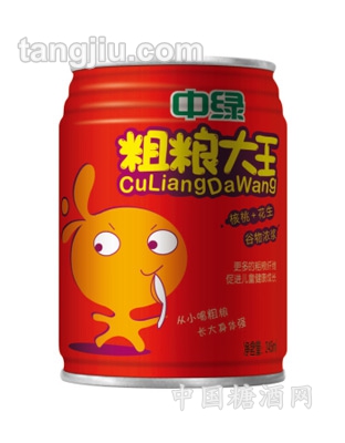 中绿粗粮大王核桃花生245ml